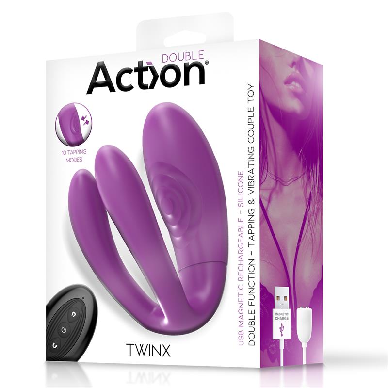 Twinx Vibrating and Tapping Couple Toy - Image 10